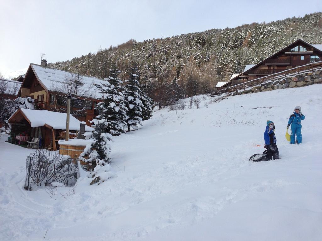 Chalets La Caillaude La Salle-les-Alpes Eksteriør bilde