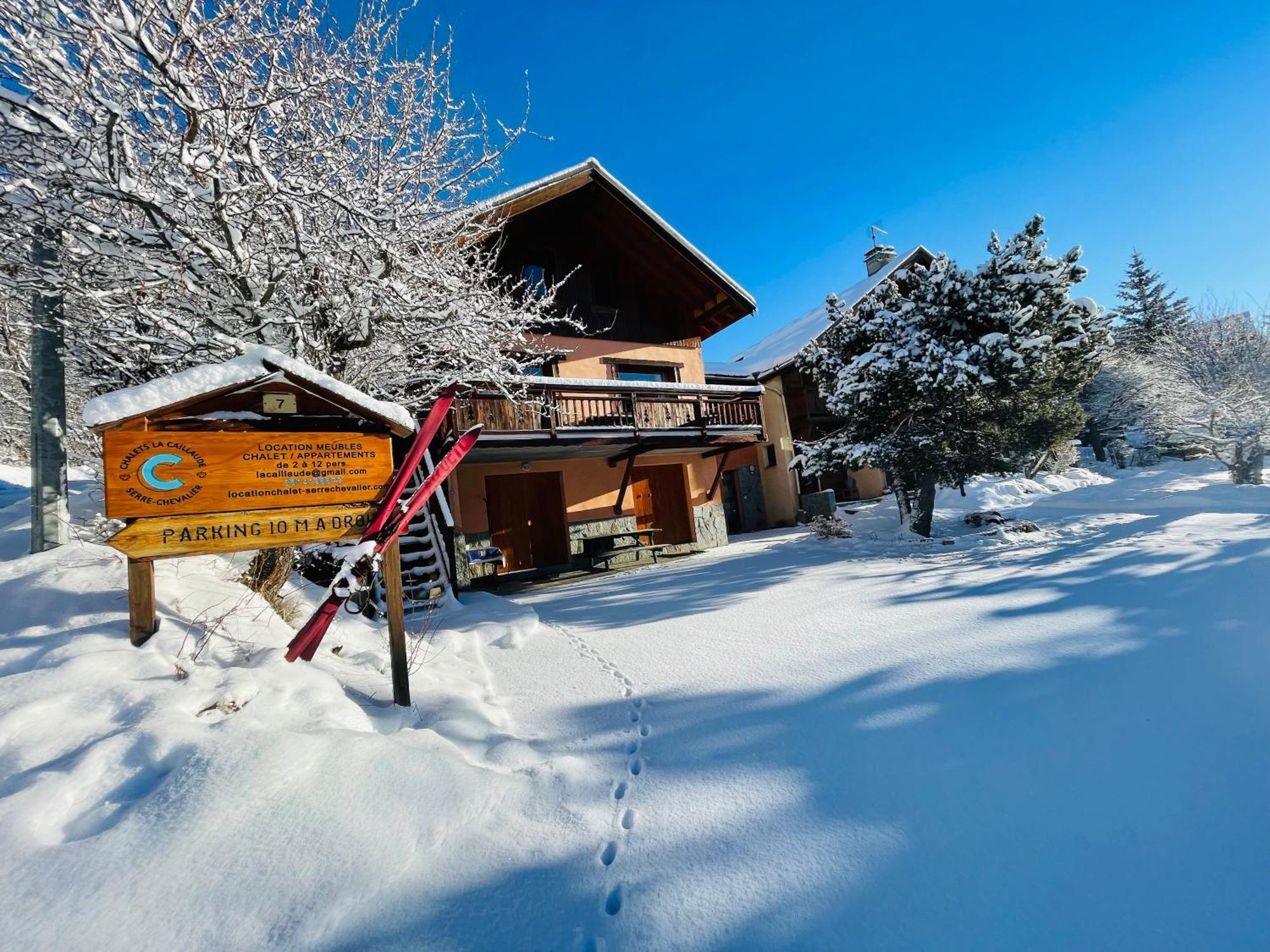 Chalets La Caillaude La Salle-les-Alpes Eksteriør bilde